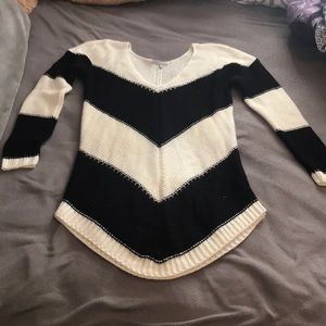 charlotte russe striped sweater